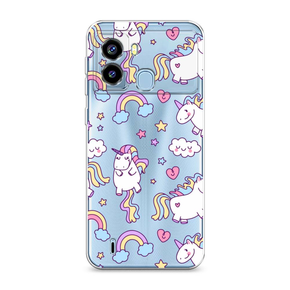 

Силиконовый чехол "Sweet unicorns dreams" на Tecno Pop 6, Sweet unicorns dreams