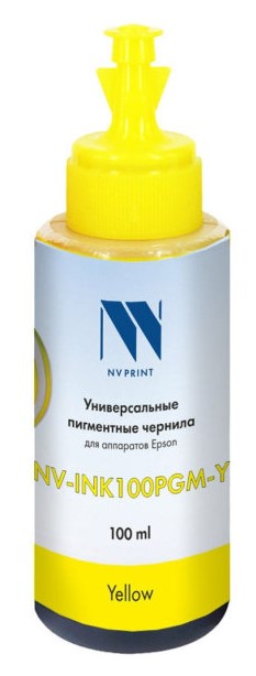 

Чернила для лазерного принтера NV Print (NV-INK100PGM-Y) желтый, совместимый