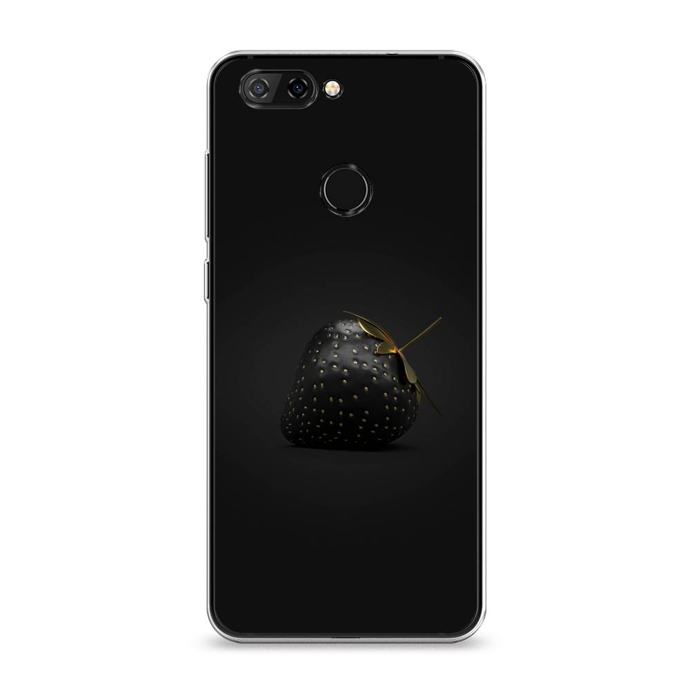 

Чехол Awog на ZTE Blade V9 / ЗТЕ Блэйд V9 "Черная клубника", Разноцветный, 132450-10