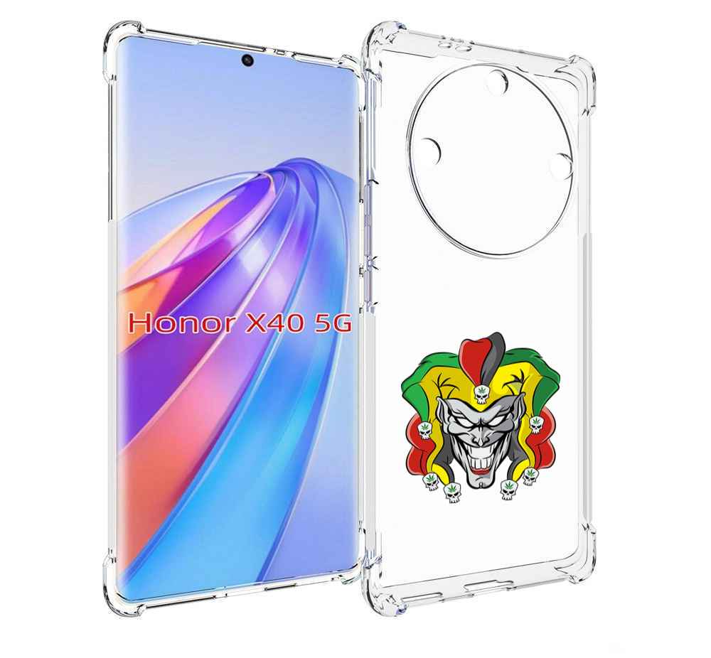 Чехол MyPads злодей-клоун для Honor X40