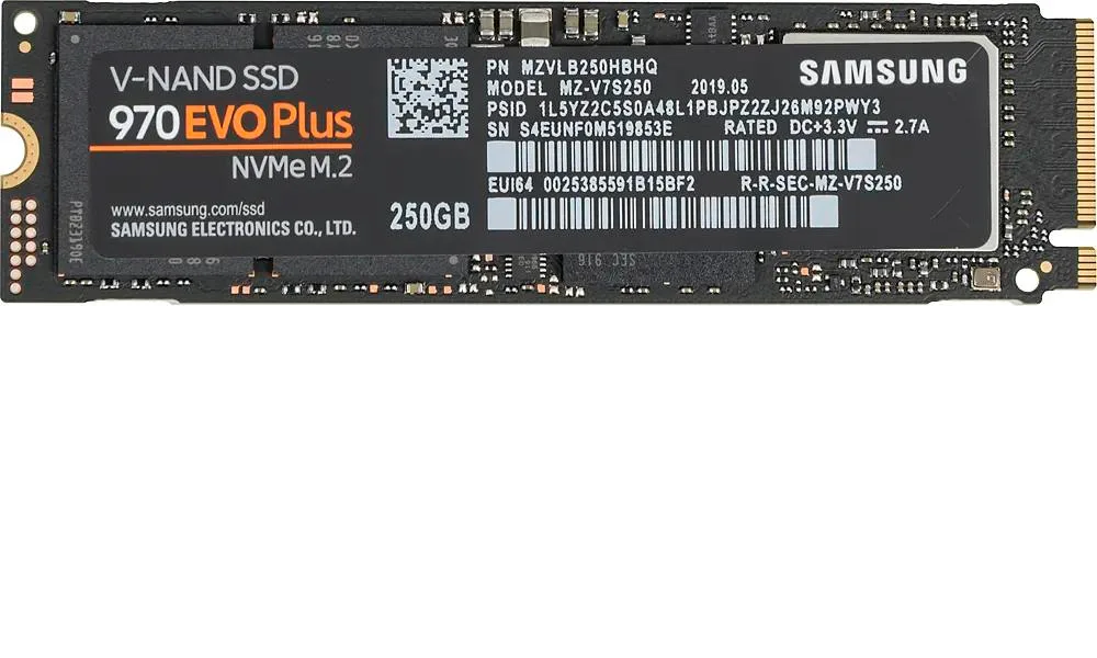 

SSD накопитель Samsung M. 2 2280 250 ГБ (MZ-V7S250BW)
