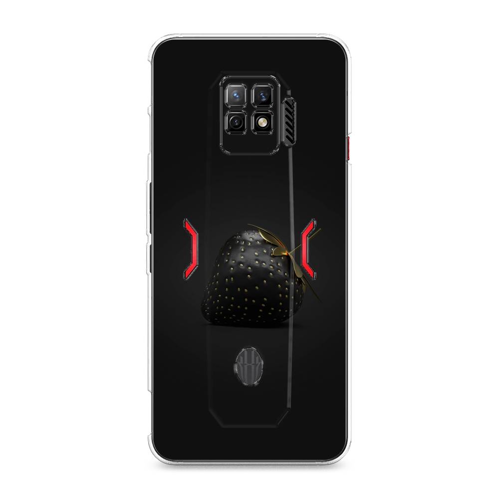 

Чехол Awog на ZTE Nubia Red Magic 7 Pro / ЗТЕ Нубиа Ред Мэджик 7 Pro "Черная клубника", Разноцветный, 136050-10