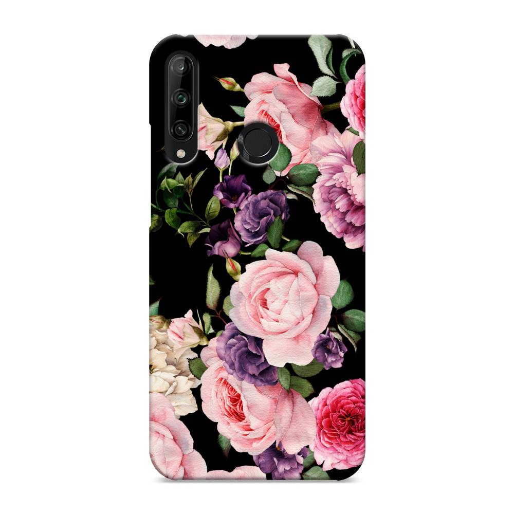 

Чехол Awog "Пионы для черном" для Honor 9C, 612520-6