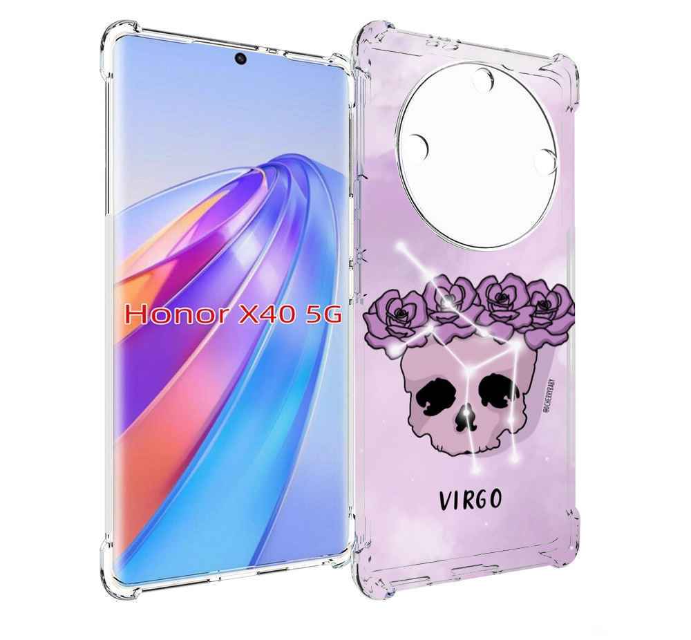 

Чехол MyPads знак зодиака дева 2 для Honor X40, Прозрачный, Tocco