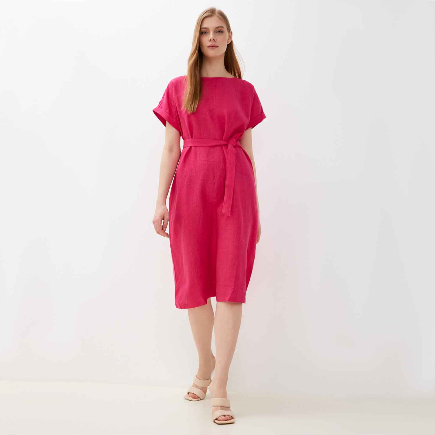 

Платье женское FABRETTI ZDKL86 розовое 56 RU, Розовый, ZDKL86