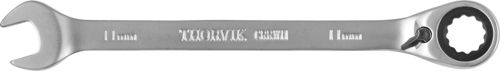 

Thorvik CRRW11 Ключ гаечный комбинированный трещоточный с реверсом, 11 мм