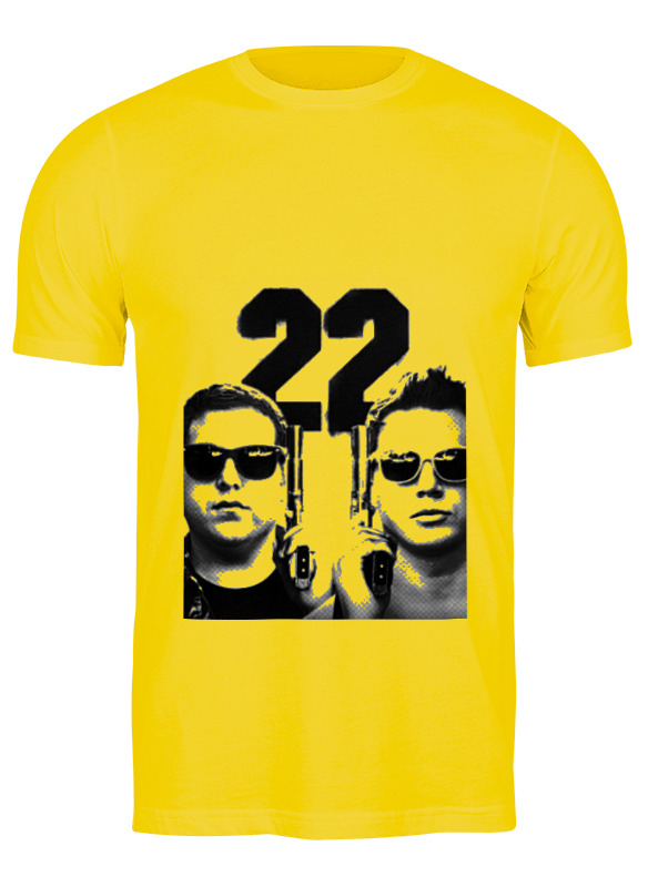 

Футболка мужская Printio Мачо и ботан желтая M, Желтый, Мачо и ботан