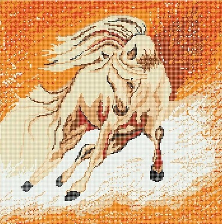 

Рисунок на ткани «Пегас»