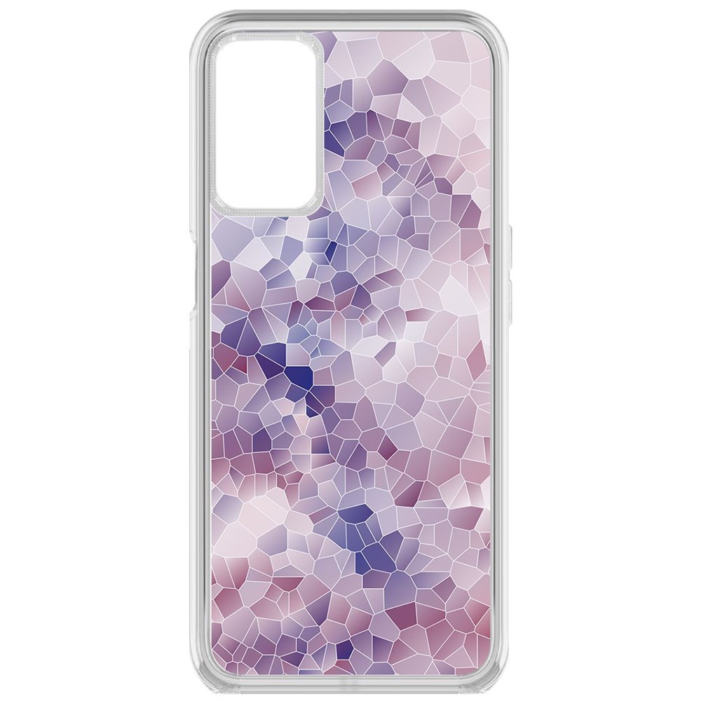 

Чехол-накладка Krutoff Clear Case Витраж 2 для Oppo A55, Прозрачный