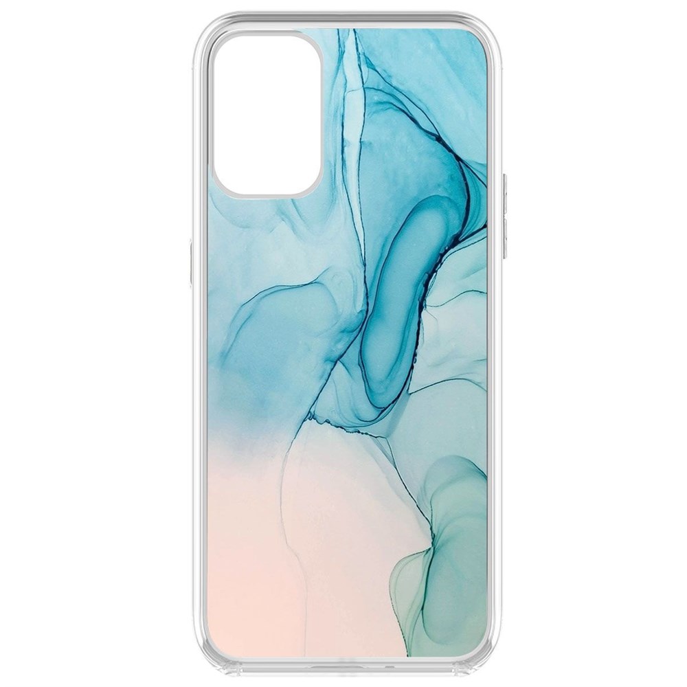 

Чехол-накладка Krutoff Clear Case Абстракт разводы для OnePlus 9R, Прозрачный