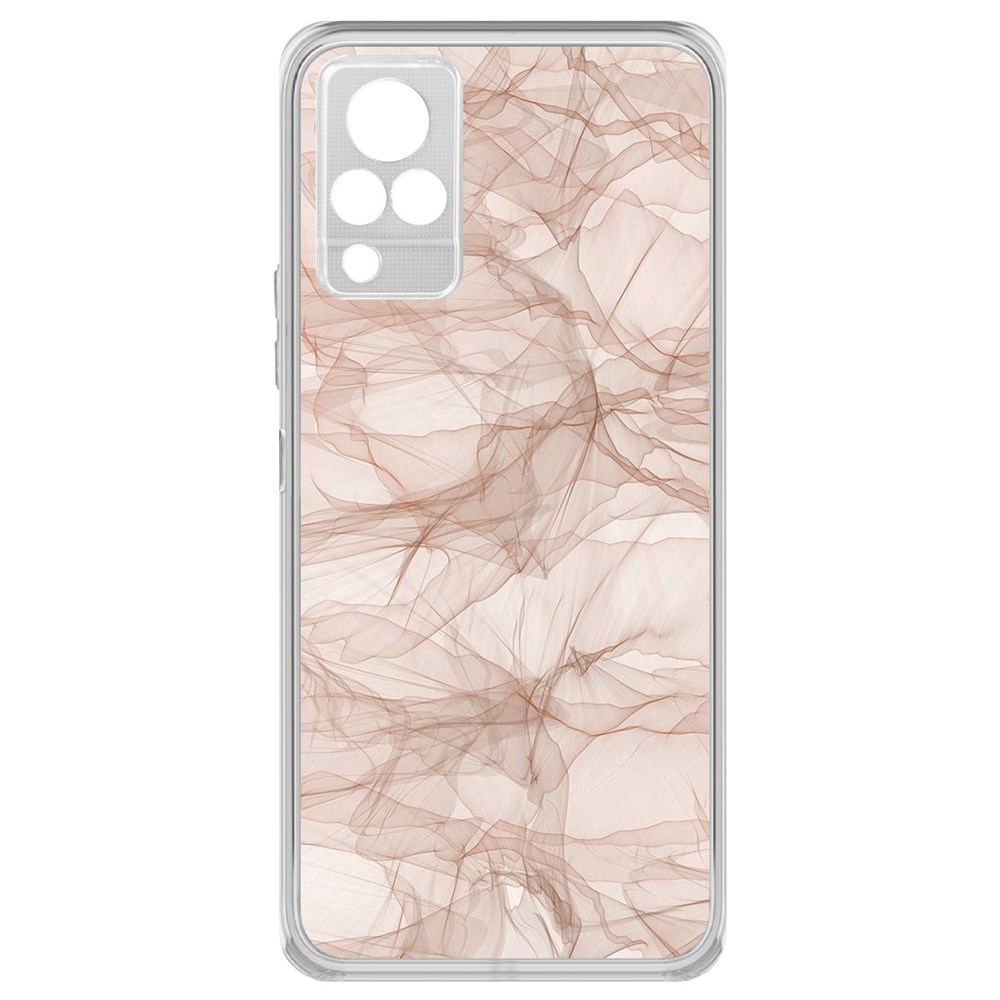 

Чехол-накладка Krutoff Clear Case Абстракт 5 для Vivo V21, Прозрачный