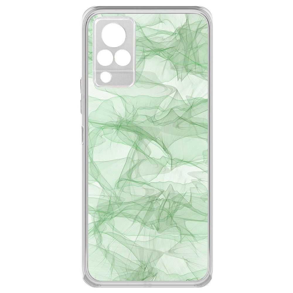 

Чехол-накладка Krutoff Clear Case Абстракт 8 для Vivo V21, Прозрачный