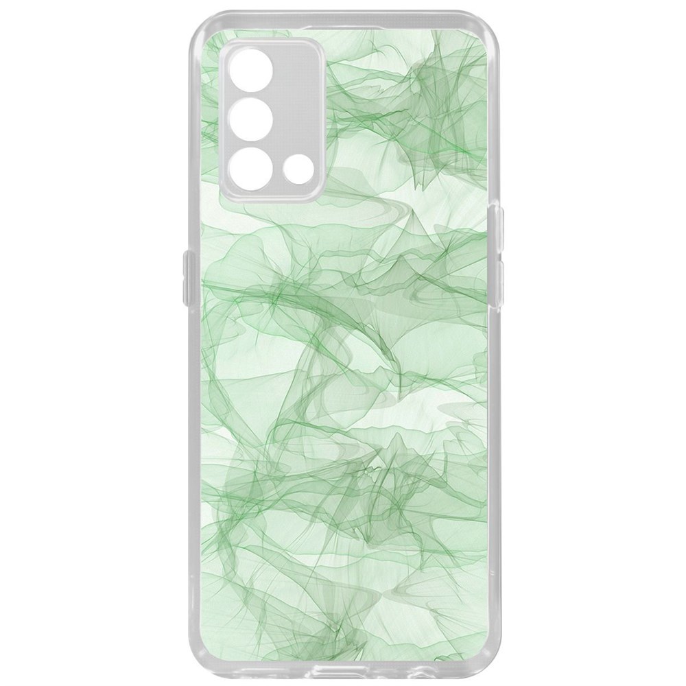 

Чехол-накладка Krutoff Clear Case Абстракт 8 для Oppo A74, Прозрачный