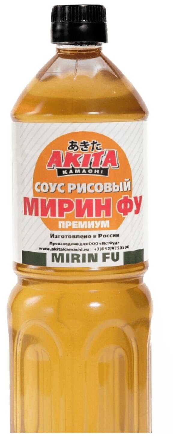 фото Рисовый соус мирин-фу akita kamachi, mirin fu, 1 л.