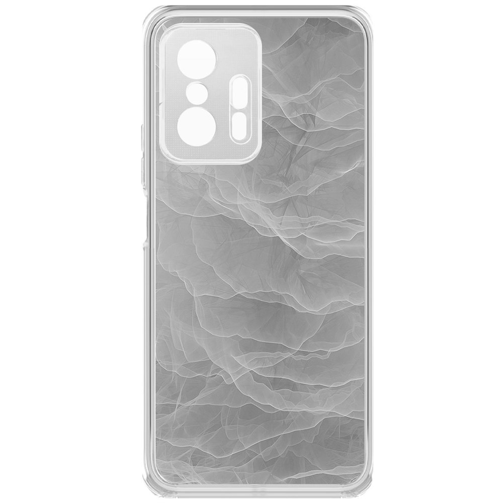 

Чехол-накладка Krutoff Clear Case Абстракт туман для Xiaomi 11T, Прозрачный