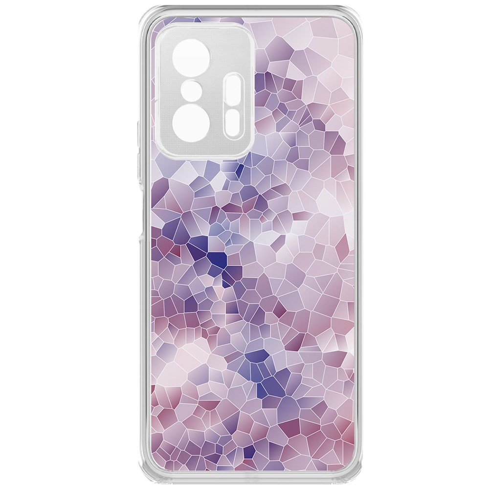 

Чехол-накладка Krutoff Clear Case Витраж 2 для Xiaomi 11T, Прозрачный