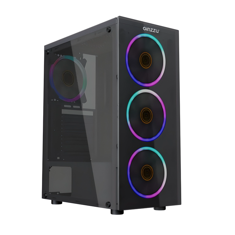 Настольный компьютер NovaPC черный (PC_NovaPC Premium 1.02 MOD-3 Mini Gray-E5-RTX 4080)