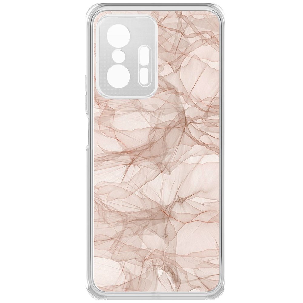 

Чехол-накладка Krutoff Clear Case Абстракт 5 для Xiaomi 11T Pro, Прозрачный