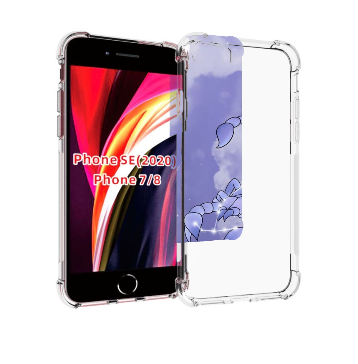 

Чехол MyPads знак зодиака скорпион 2 для iPhone 7 4.7 / iPhone 8 / iPhone SE 2 (2020), Прозрачный, Tocco