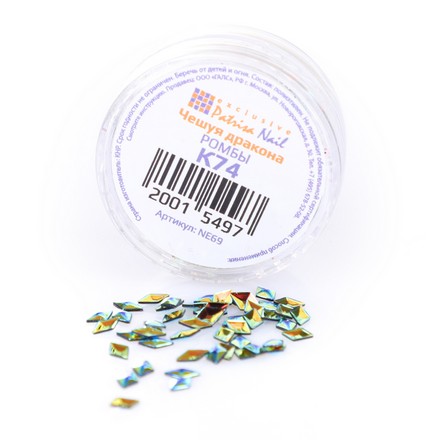 

Камифубуки Patrisa Nail «Чешуя дракона» №К74