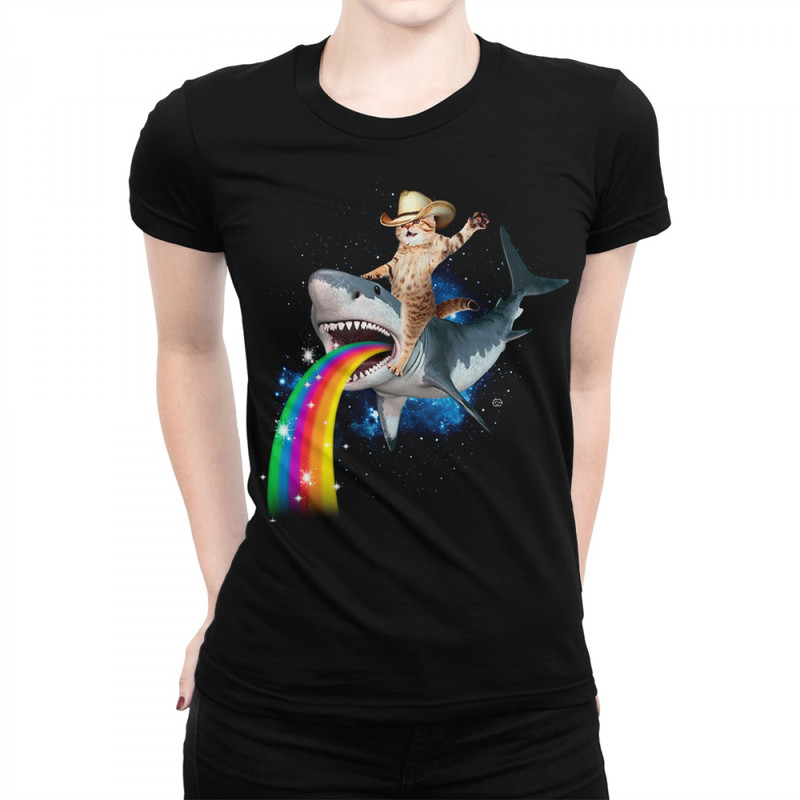 

Футболка женская Dream Shirts Космическое Родео черная M, Черный, Космическое Родео