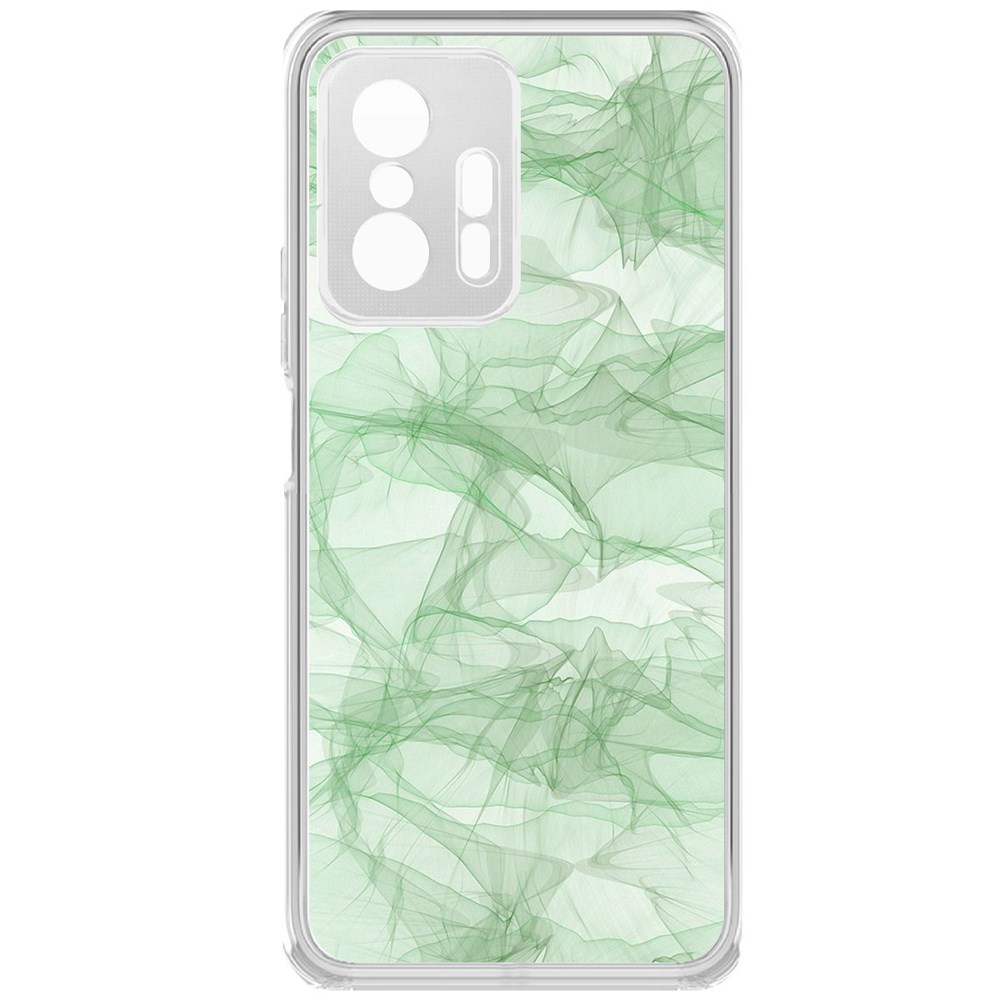 

Чехол-накладка Krutoff Clear Case Абстракт 8 для Xiaomi 11T Pro, Прозрачный
