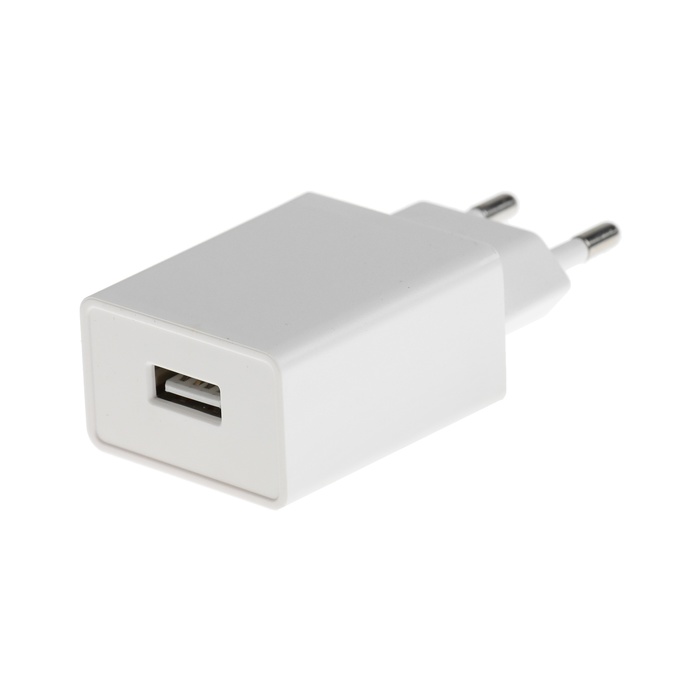 

Сетевое зарядное устройство BYZ DAY016, 1 USB, 2.4, белый