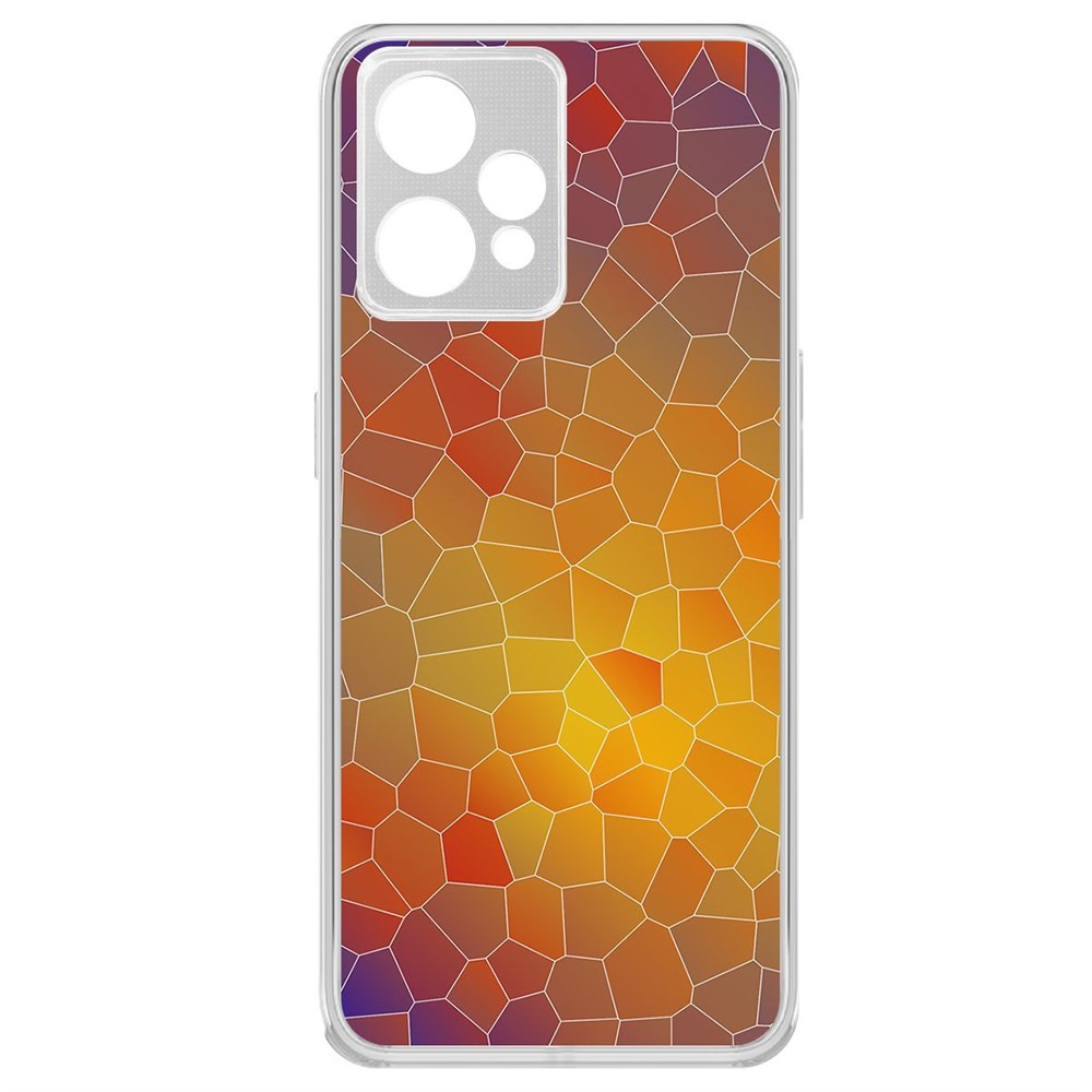 

Чехол-накладка Krutoff Clear Case Витраж 1 для Realme 9 Pro+