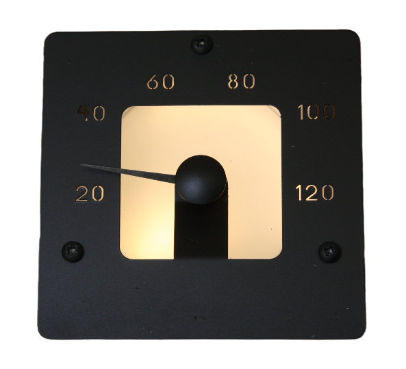 фото Термометр с подсветкой cariitti термометр sq (черный)
