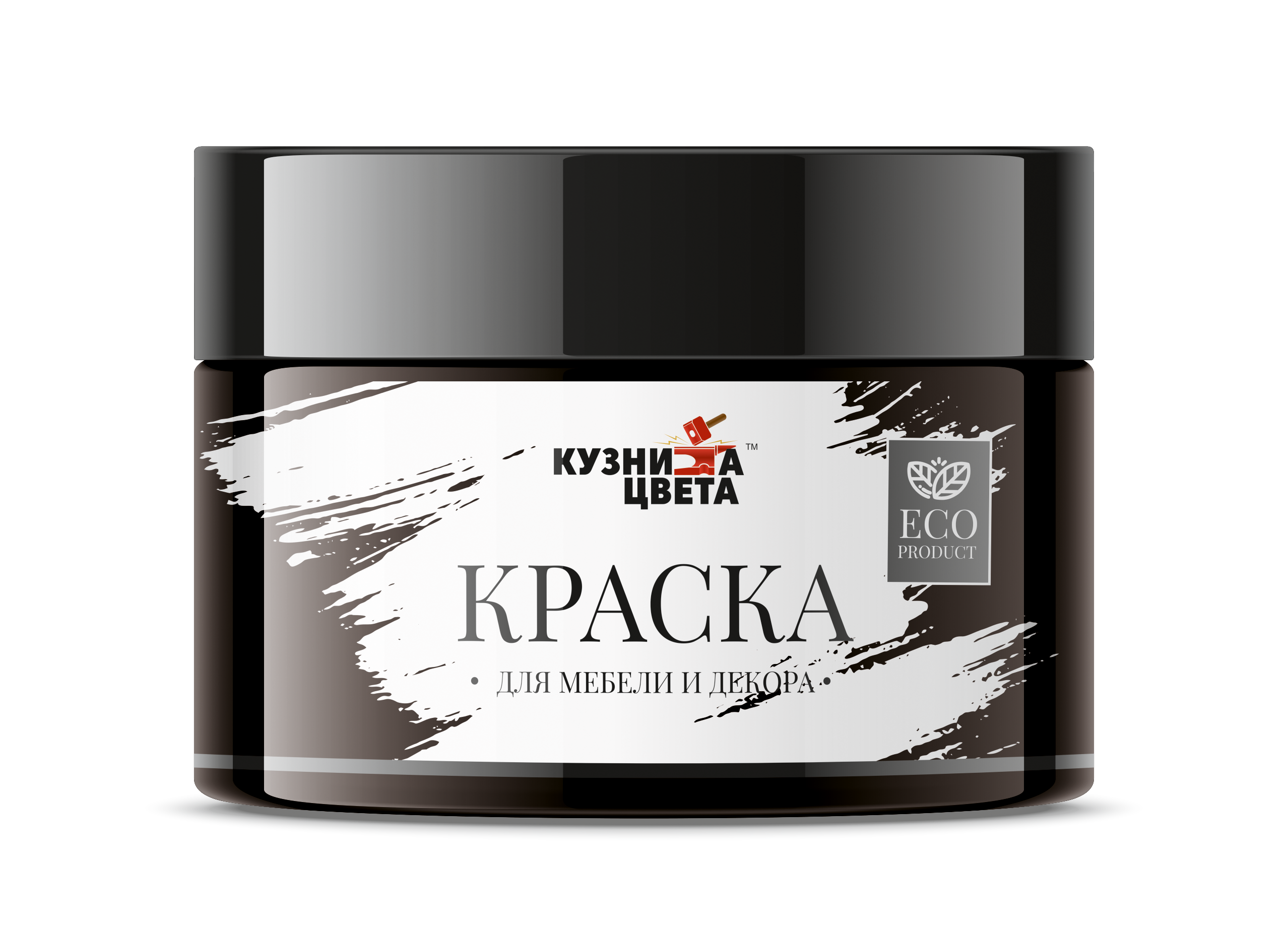 

Краска для мебели Кузница Цвета черный 0,25л, черный