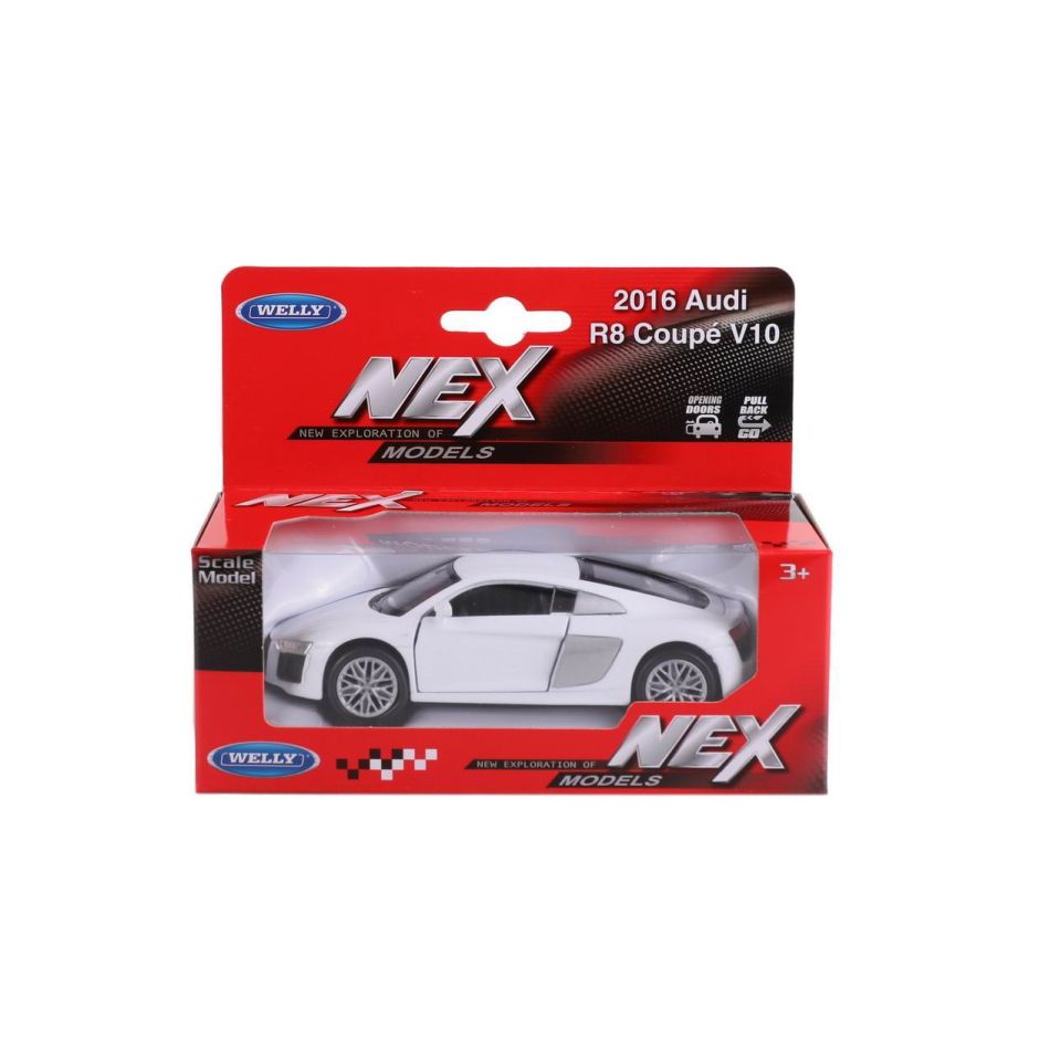 

Машинка Welly Audi R8 V10 2016 в ассортименте (цвет по наличию), Разноцветный