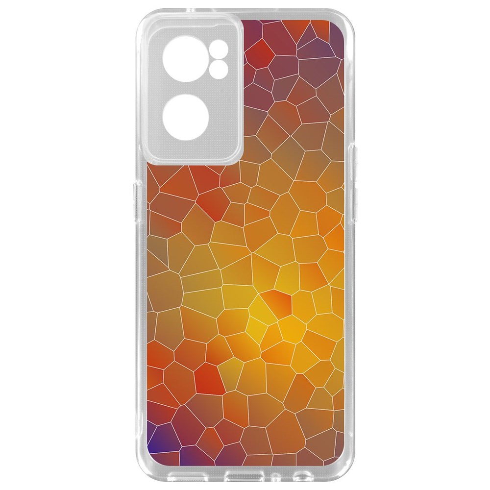 

Чехол-накладка Krutoff Clear Case Витраж 1 для OnePlus Nord CE 2 5G, Прозрачный
