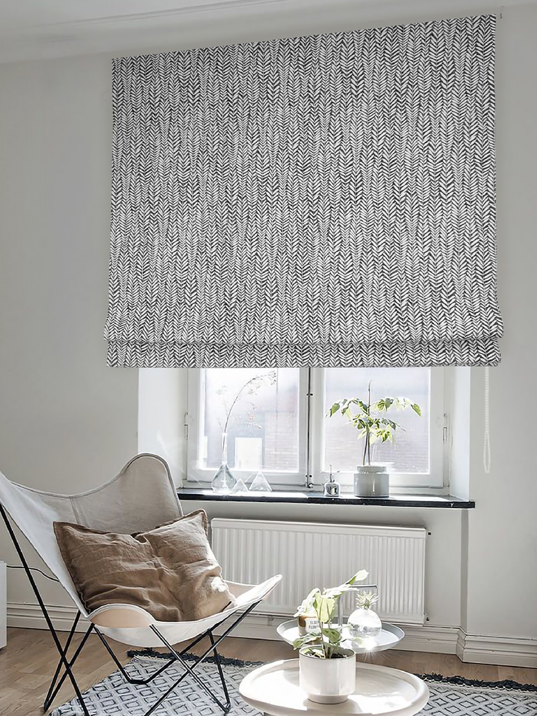 Римская штора Calpe ЦМ 60х160 см