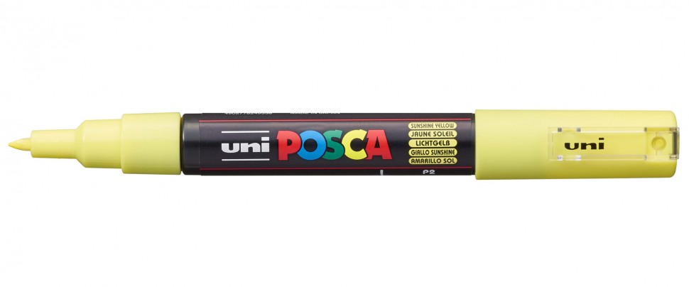 Маркер Uni POSCA PC-1M 0,7мм овальный (солнечно-желтый (sunshine yellow) P2) 100044827599