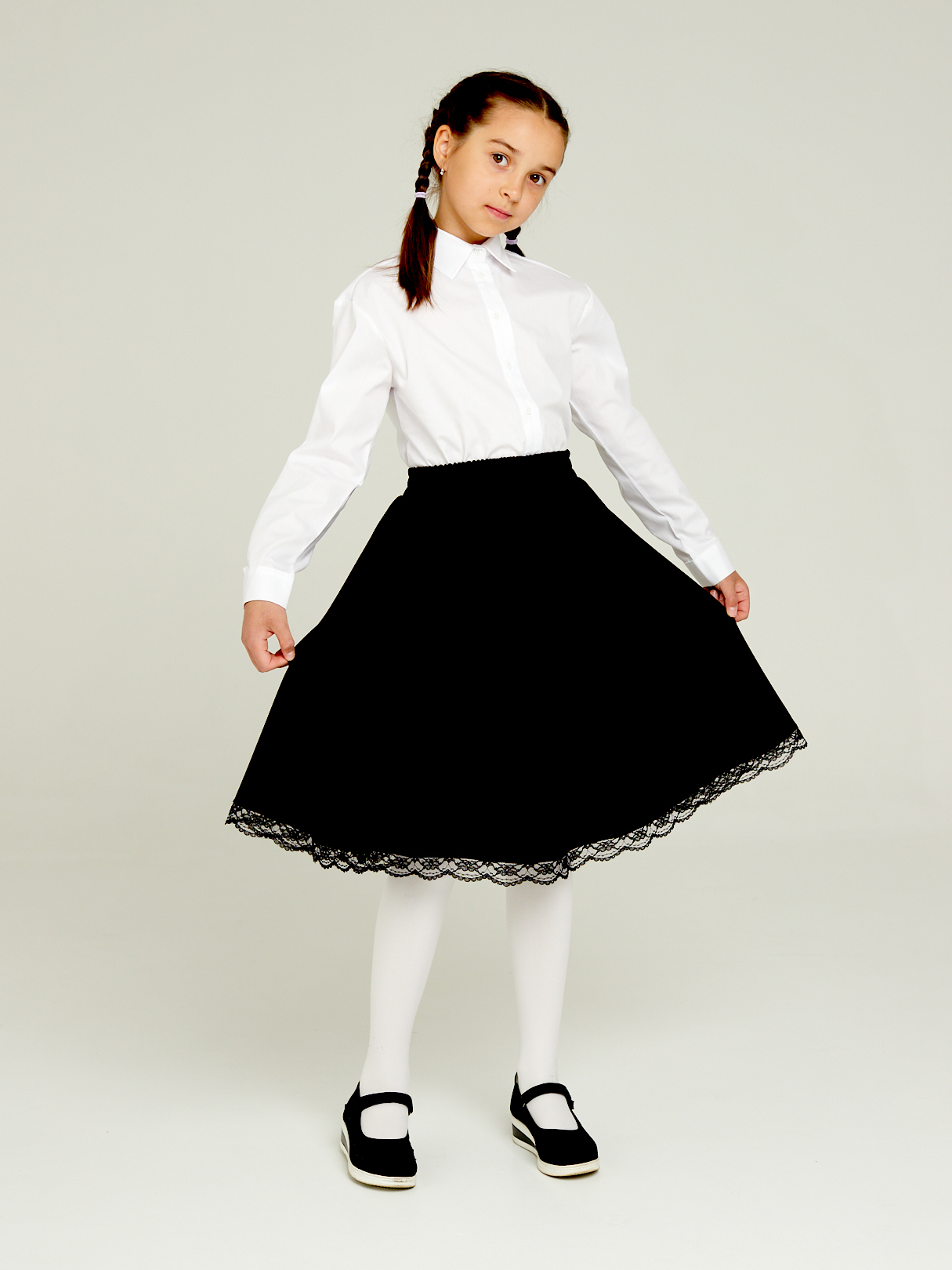 Юбка детская IRINA EGOROVA Tiona Skirt, чёрный, 140