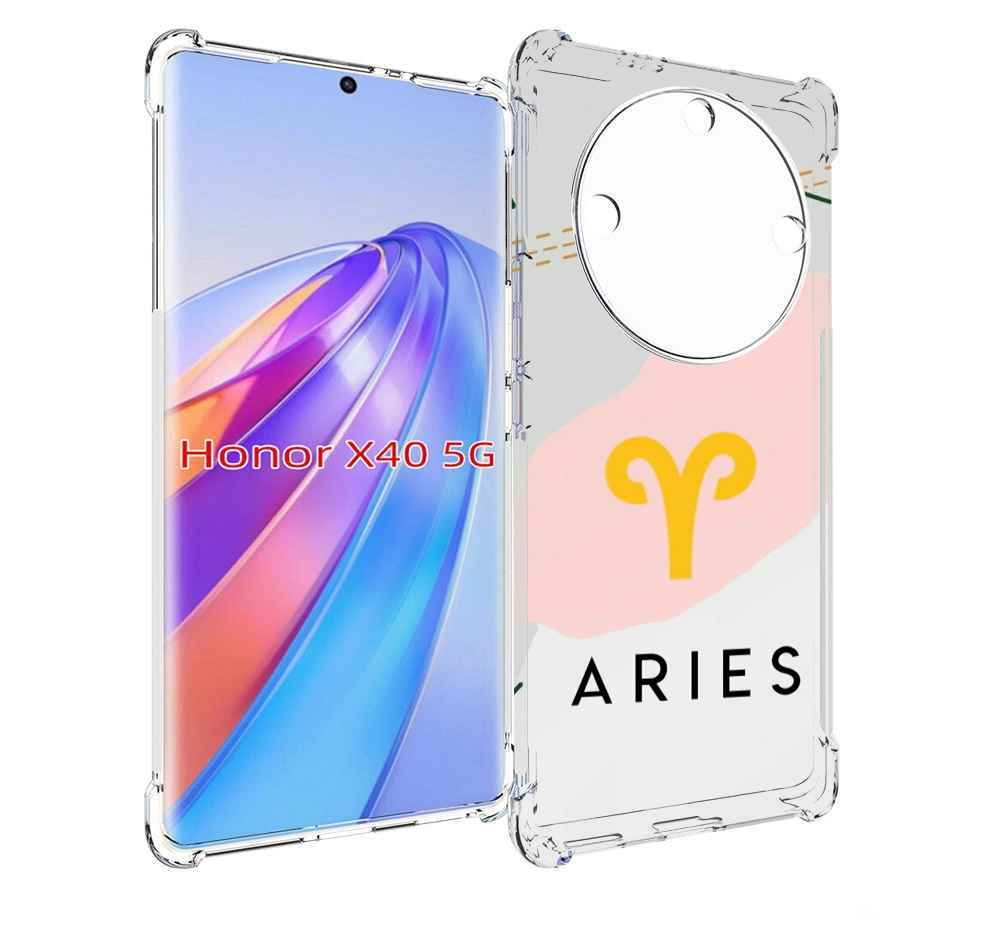 

Чехол MyPads знак зодиака овен 7 для Honor X40, Прозрачный, Tocco