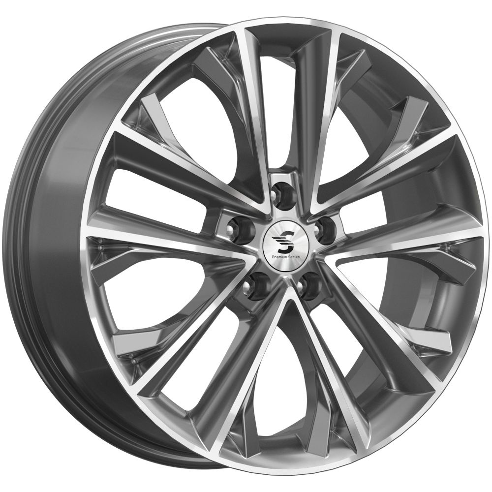 Колесный диск 7x18/5x108 ET36 D65,1 КР012 (Exeed TXL) Diamond Gloss Graphite