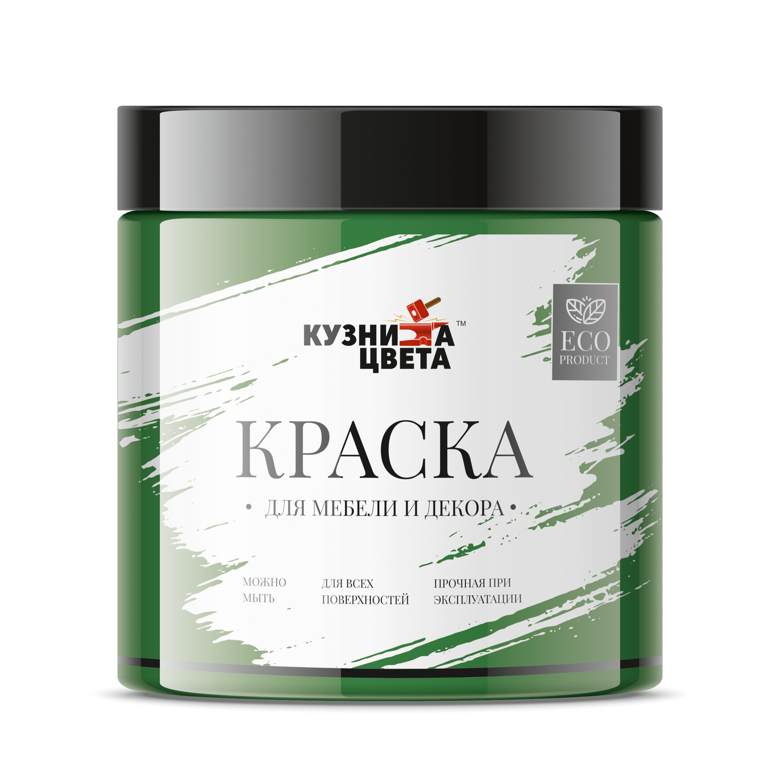 

Краска для мебели Кузница Цвета хаки 0,5л, Зеленый, хаки