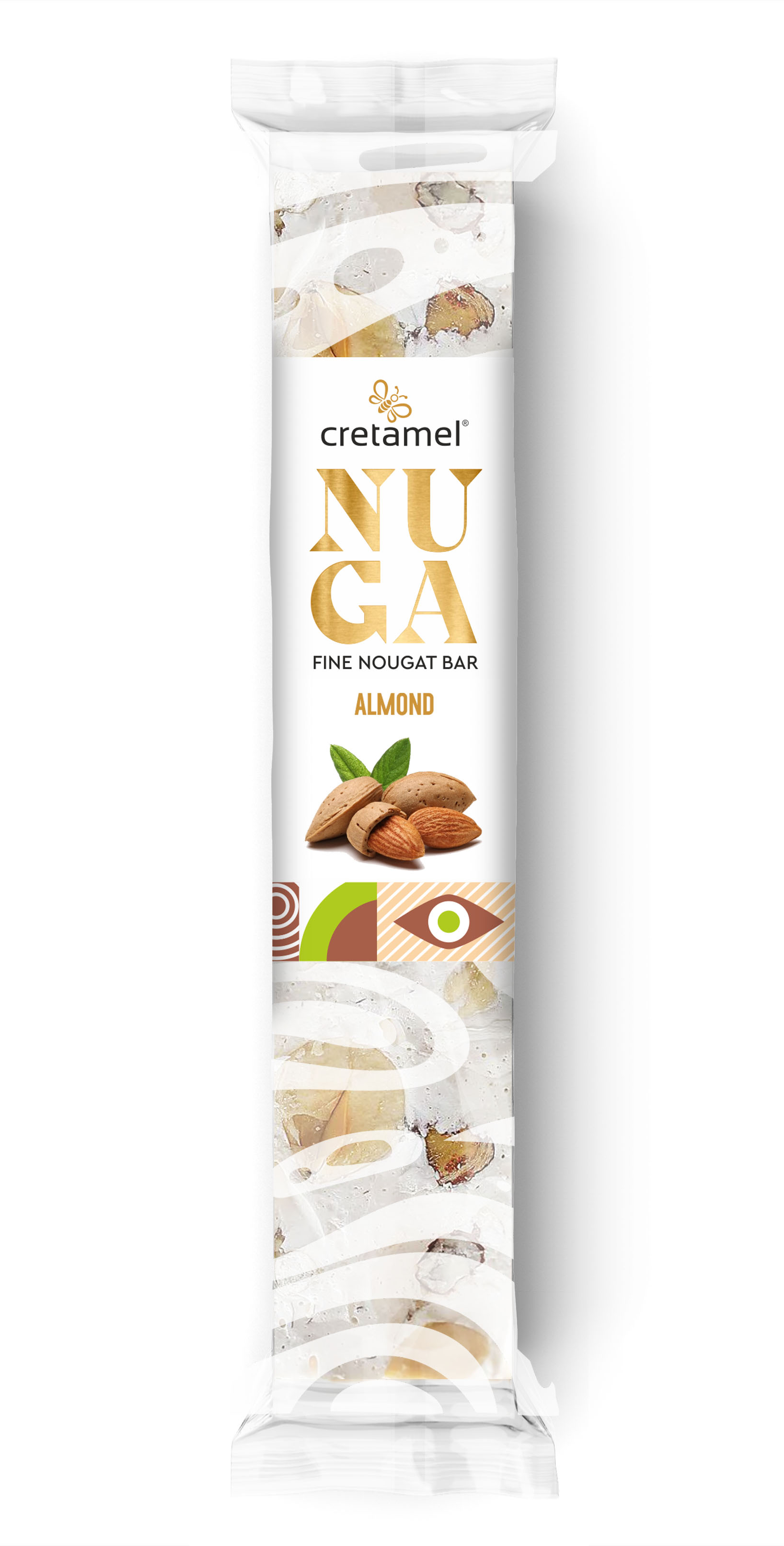 фото Батончик cretamel nuga gourmet с миндалём, 100 г