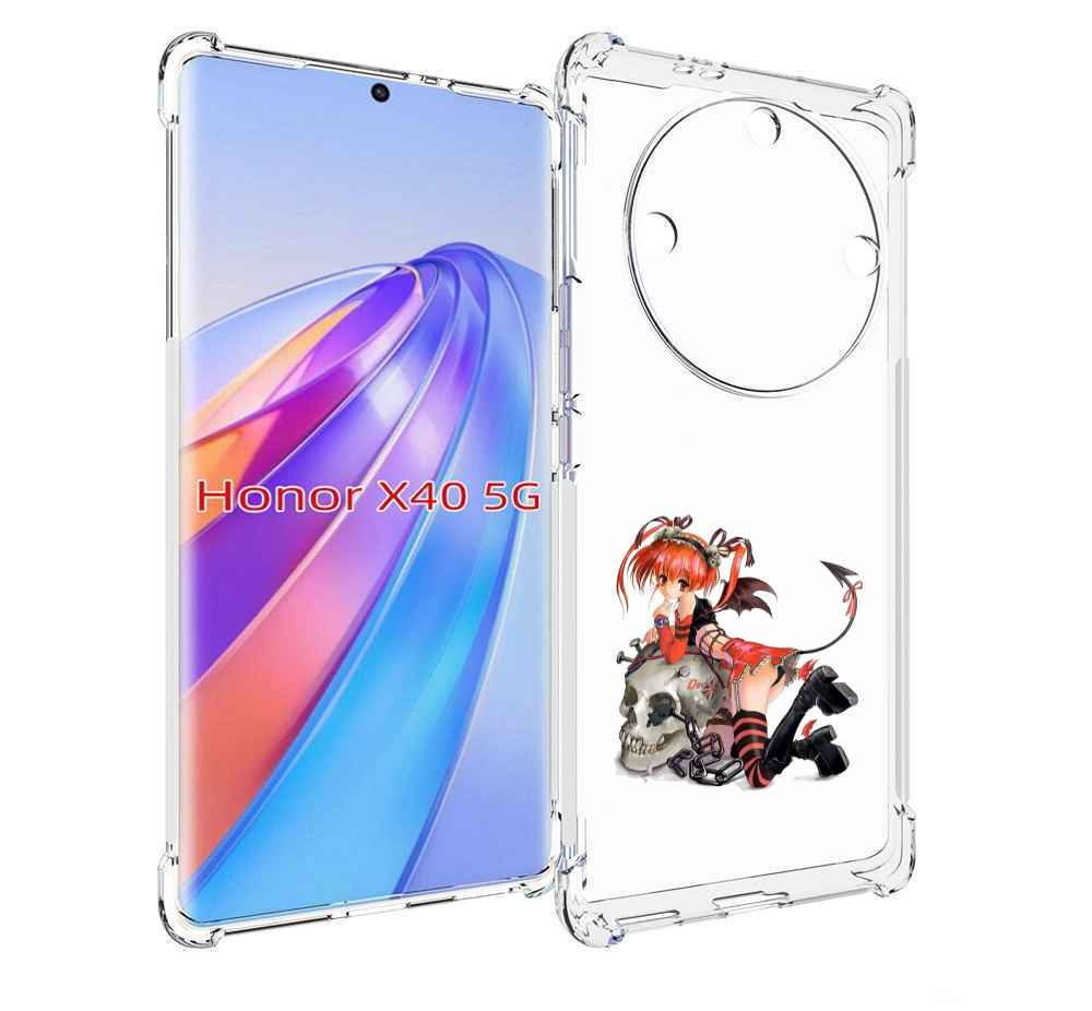 

Чехол MyPads аниме для Honor X40, Прозрачный, Tocco