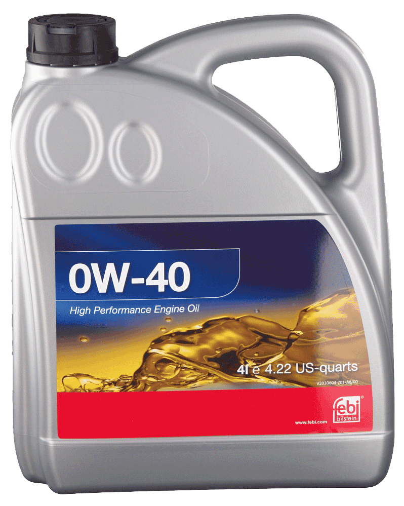 

Моторное масло Febi High Performance Engine Oil 0W40 4л