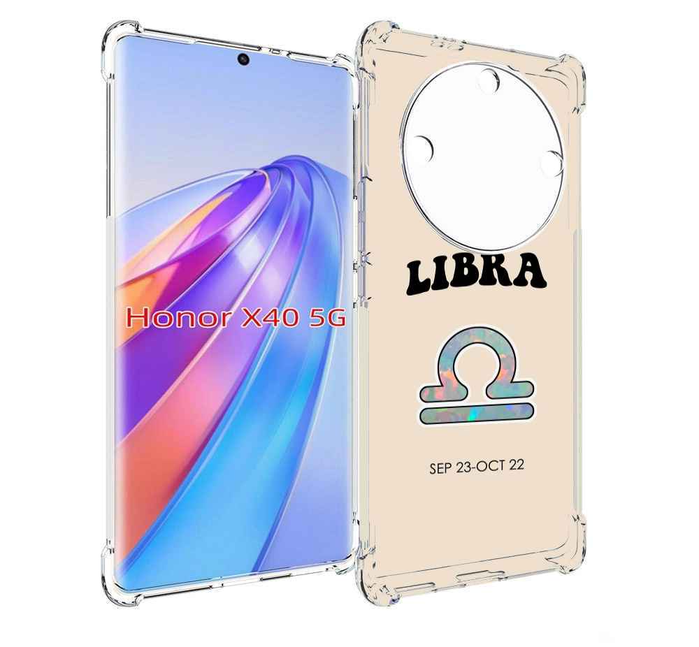 

Чехол MyPads знак-зодиака-весы-6 для Honor X40, Прозрачный, Tocco