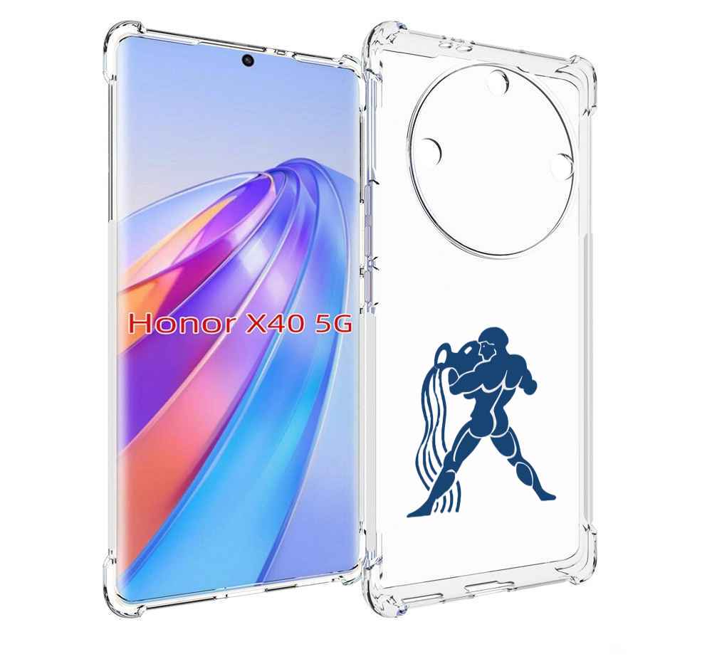 

Чехол MyPads знак-зодиака-водолей7 для Honor X40, Прозрачный, Tocco