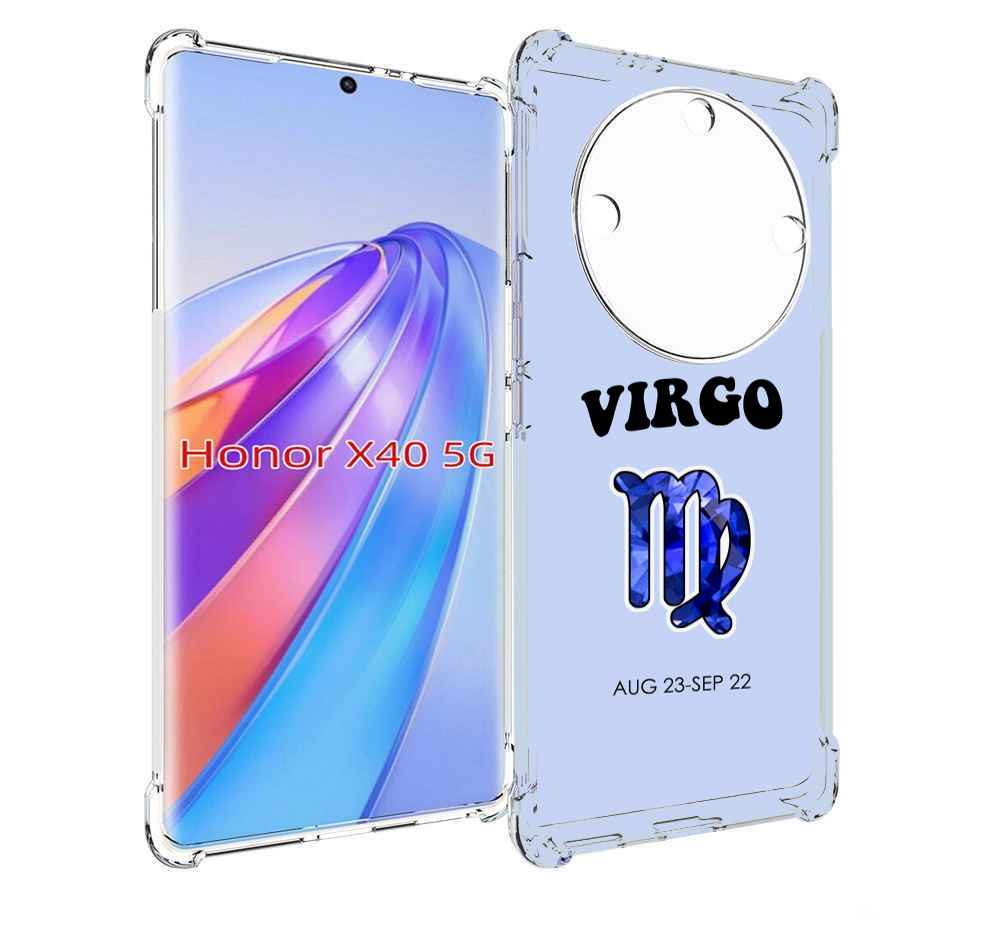 

Чехол MyPads знак-зодиака-дева-1 для Honor X40, Прозрачный, Tocco