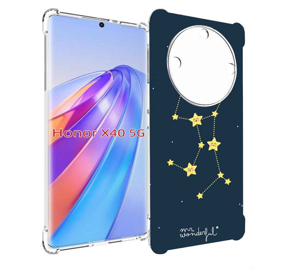 

Чехол MyPads знак-зодиака-дева-3 для Honor X40, Прозрачный, Tocco