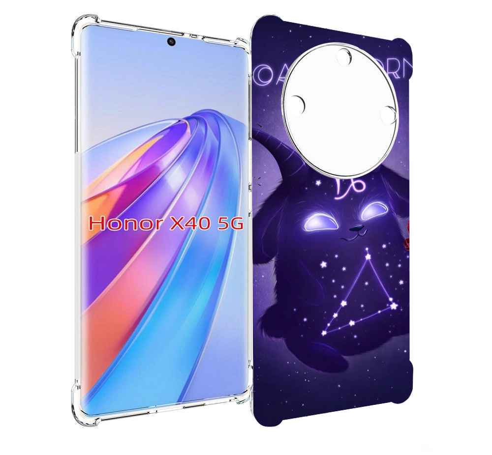 

Чехол MyPads знак-зодиака-козерог-7 для Honor X40, Прозрачный, Tocco