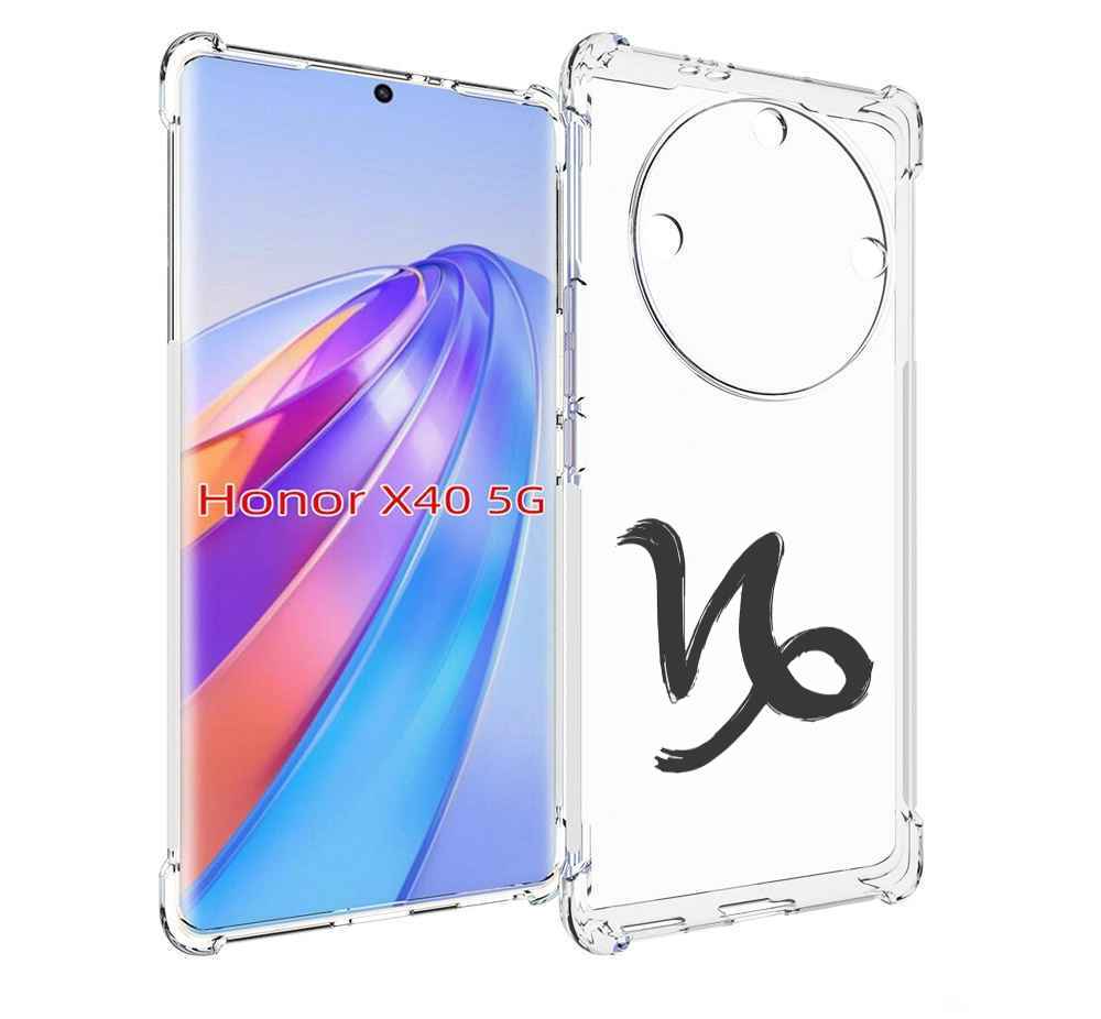 

Чехол MyPads знак-зодиака-козерог-8 для Honor X40, Прозрачный, Tocco