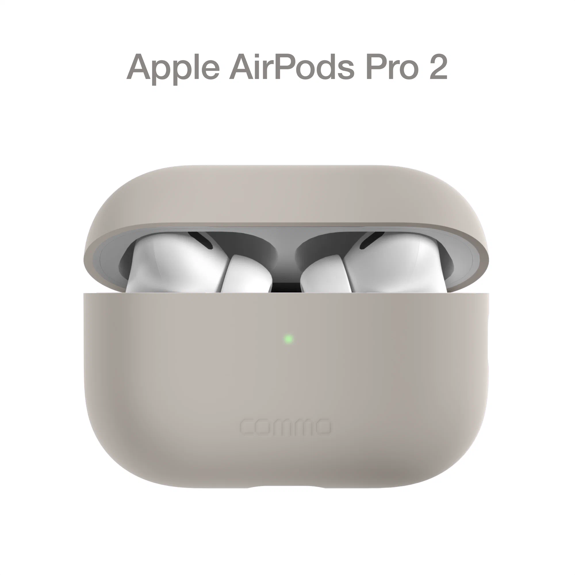 

Защитный чехол Commo Shield для Apple Airpods Pro 2nd, Linen (Sand), Бежевый