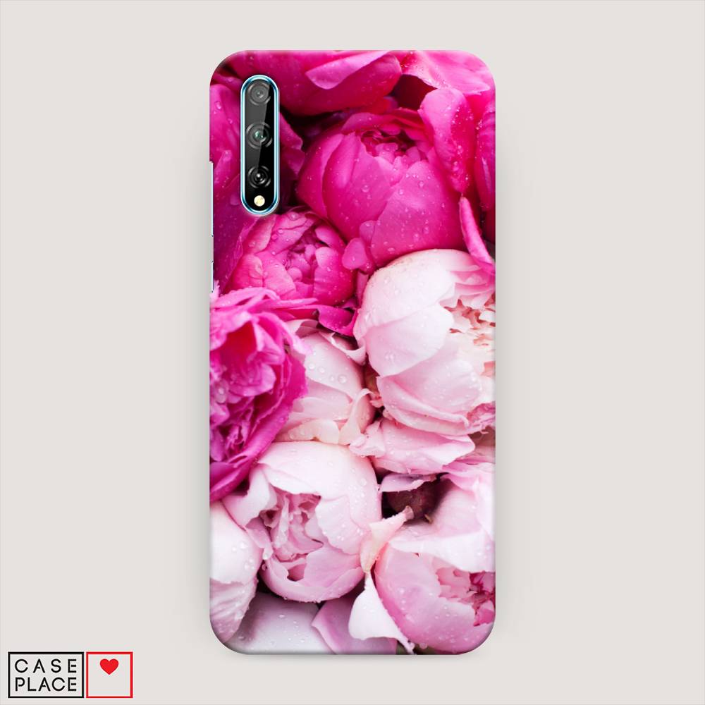 

Чехол Awog "Пионы розово-белые" для Huawei Y8p