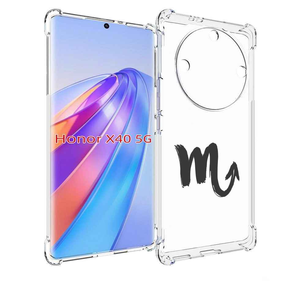 

Чехол MyPads знак-зодиака-скорпион-7 для Honor X40, Прозрачный, Tocco